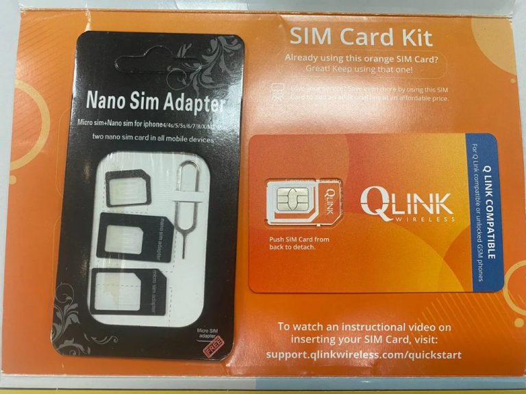 Qlink Wireless SIM Card: Compatibility, Carrier, Type & More